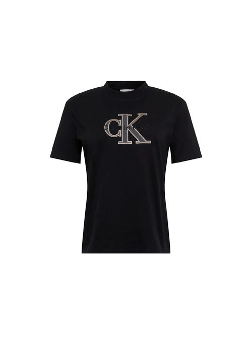 CALVIN KLEIN T-shirt Classic monologo CALVIN KLEIN | LV047F829GUB1